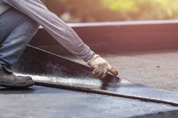 Professional Crawl Space Encapsulation technician working in New Brunswick, NJ